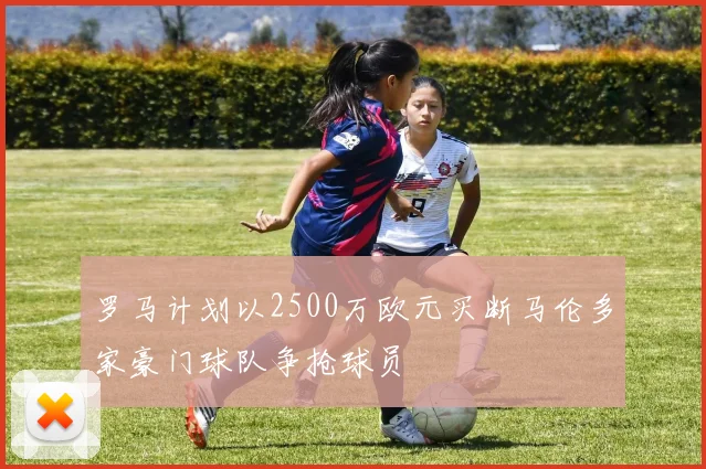 罗马计划以2500万欧元买断马伦多家豪门球队争抢球员